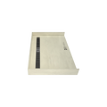 Redi Trench® 31 In x 48 In Barrier Free Tileable Shower Pan Base with Back Drain and Linear Trench