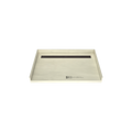 Redi Trench® 31 In x 48 In Barrier Free Tileable Shower Pan Base with Back Drain and Linear Trench