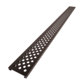 Redi Trench® 31 In x 48 In Barrier Free Tileable Shower Pan Base with Back Drain and Linear Trench