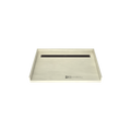 Redi Trench® 32 In x 48 In Barrier Free Tileable Shower Pan Base with Back Drain and Linear Trench