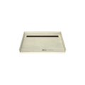 Redi Trench® 32 In x 48 In Barrier Free Tileable Shower Pan Base with Back Drain and Linear Trench