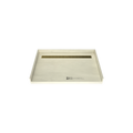 Redi Trench® 32 In x 48 In Barrier Free Tileable Shower Pan Base with Back Drain and Linear Trench