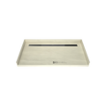 Redi Trench® 32 In x 60 In Barrier Free Tileable Shower Pan Base with Back Drain and Linear Trench