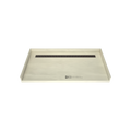 Redi Trench® 32 In x 60 In Barrier Free Tileable Shower Pan Base with Back Drain and Linear Trench