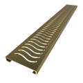 Base'N Bench® 32 In x 72 In Single Curb Tileable Shower Pan Base with Left Drain, Linear Trench, and Bench