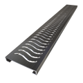 Base'N Bench® 32 In x 72 In Single Curb Tileable Shower Pan Base with Left Drain, Linear Trench, and Bench