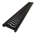 Base'N Bench® 32 In x 72 In Single Curb Tileable Shower Pan Base with Left Drain, Linear Trench, and Bench