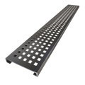 Base'N Bench® 32 In x 72 In Single Curb Tileable Shower Pan Base with Left Drain, Linear Trench, and Bench