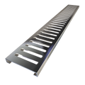 Base'N Bench® 32 In x 72 In Single Curb Tileable Shower Pan Base with Left Drain, Linear Trench, and Bench