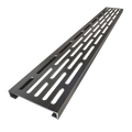 Base'N Bench® 32 In x 72 In Single Curb Tileable Shower Pan Base with Left Drain, Linear Trench, and Bench