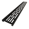 Base'N Bench® 32 In x 72 In Single Curb Tileable Shower Pan Base with Left Drain, Linear Trench, and Bench