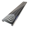 Base'N Bench® 32 In x 72 In Single Curb Tileable Shower Pan Base with Right Drain, Linear Trench, and Bench