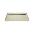 Redi Trench® 32 In x 63 In Barrier Free Tileable Shower Pan Base with Back Drain and Linear Trench