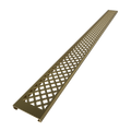 Redi Trench® 34 In x 48 In Barrier Free Tileable Shower Pan Base with Back Drain and Linear Trench