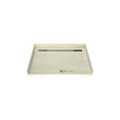 Redi Trench® 34 In x 48 In Barrier Free Tileable Shower Pan Base with Back Drain and Linear Trench