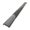 Redi Trench® 34 In x 48 In Barrier Free Tileable Shower Pan Base with Back Drain and Linear Trench