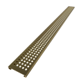 Redi Trench® 34 In x 48 In Barrier Free Tileable Shower Pan Base with Back Drain and Linear Trench