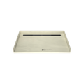 Redi Trench® 34 In x 60 In Barrier Free Tileable Shower Pan Base with Back Drain and Linear Trench