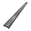 Redi Trench® 34 In x 60 In Barrier Free Tileable Shower Pan Base with Back Drain and Linear Trench