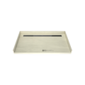 Redi Trench® 34 In x 60 In Barrier Free Tileable Shower Pan Base with Back Drain and Linear Trench
