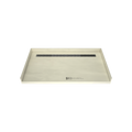 Redi Trench® 34 In x 60 In Barrier Free Tileable Shower Pan Base with Back Drain and Linear Trench