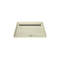 Redi Trench® 35 In x 48 In Barrier Free Tileable Shower Pan Base with Back Drain and Linear Trench