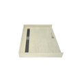 Redi Trench® 35 In x 48 In Barrier Free Tileable Shower Pan Base with Back Drain and Linear Trench