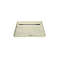 Redi Trench® 36 In x 48 In Barrier Free Tileable Shower Pan Base with Back Drain and Linear Trench