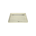 Redi Trench® 36 In x 48 In Barrier Free Tileable Shower Pan Base with Back Drain and Linear Trench