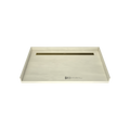 Redi Trench® 36 In x 60 In Barrier Free Tileable Shower Pan Base with Back Drain and Linear Trench