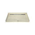 Redi Trench® 36 In x 60 In Barrier Free Tileable Shower Pan Base with Back Drain and Linear Trench