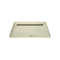 Redi Trench® 36 In x 60 In Barrier Free Tileable Shower Pan Base with Back Drain and Linear Trench