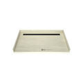 Redi Trench® 36 In x 60 In Barrier Free Tileable Shower Pan Base with Back Drain and Linear Trench