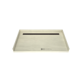 Redi Trench® 36 In x 60 In Barrier Free Tileable Shower Pan Base with Back Drain and Linear Trench