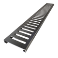 Base'N Bench® 36 In x 72 In Single Curb Tileable Shower Pan Base with Left Drain, Linear Trench, and Bench