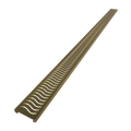 Redi Trench® 36 In x 63 In Barrier Free Tileable Shower Pan Base with Back Drain and Linear Trench