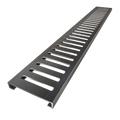 Redi Trench® 36 In x 72 In Single Curb Tileable Shower Pan Base with Left Drain and Linear Trench
