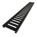 Redi Trench® 36 In x 72 In Single Curb Tileable Shower Pan Base with Left Drain and Linear Trench