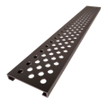 Redi Trench® 36 In x 72 In Single Curb Tileable Shower Pan Base with Right Drain and Linear Trench
