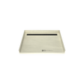 Redi Trench® 37 In x 48 In Barrier Free Tileable Shower Pan Base with Back Drain and Linear Trench