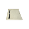 Redi Trench® 37 In x 48 In Barrier Free Tileable Shower Pan Base with Back Drain and Linear Trench
