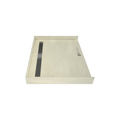 Redi Trench® 37 In x 48 In Barrier Free Tileable Shower Pan Base with Back Drain and Linear Trench
