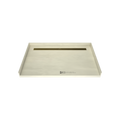 Redi Trench® 38 In x 60 In Barrier Free Tileable Shower Pan Base with Back Drain and Linear Trench