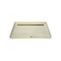 Redi Trench® 38 In x 60 In Barrier Free Tileable Shower Pan Base with Back Drain and Linear Trench