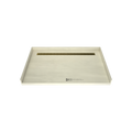 Redi Trench® 38 In x 60 In Barrier Free Tileable Shower Pan Base with Back Drain and Linear Trench