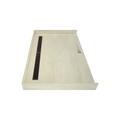 Redi Trench® 38 In x 60 In Barrier Free Tileable Shower Pan Base with Back Drain and Linear Trench