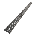 Redi Trench® 38 In x 63 In Barrier Free Tileable Shower Pan Base with Back Drain and Linear Trench