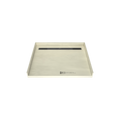 Redi Trench® 39 In x 48 In Barrier Free Tileable Shower Pan Base with Back Drain and Linear Trench