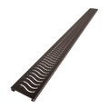 Redi Trench® 39 In x 48 In Barrier Free Tileable Shower Pan Base with Back Drain and Linear Trench