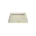 Redi Trench® 39 In x 48 In Barrier Free Tileable Shower Pan Base with Back Drain and Linear Trench